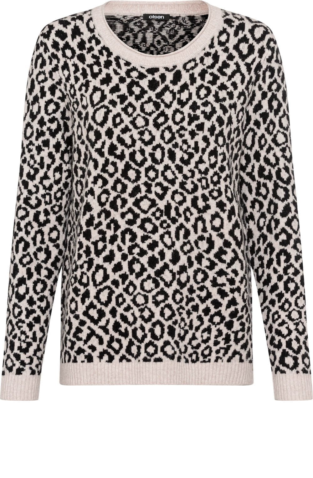 Caffe Latte Animal Print Henny jumper