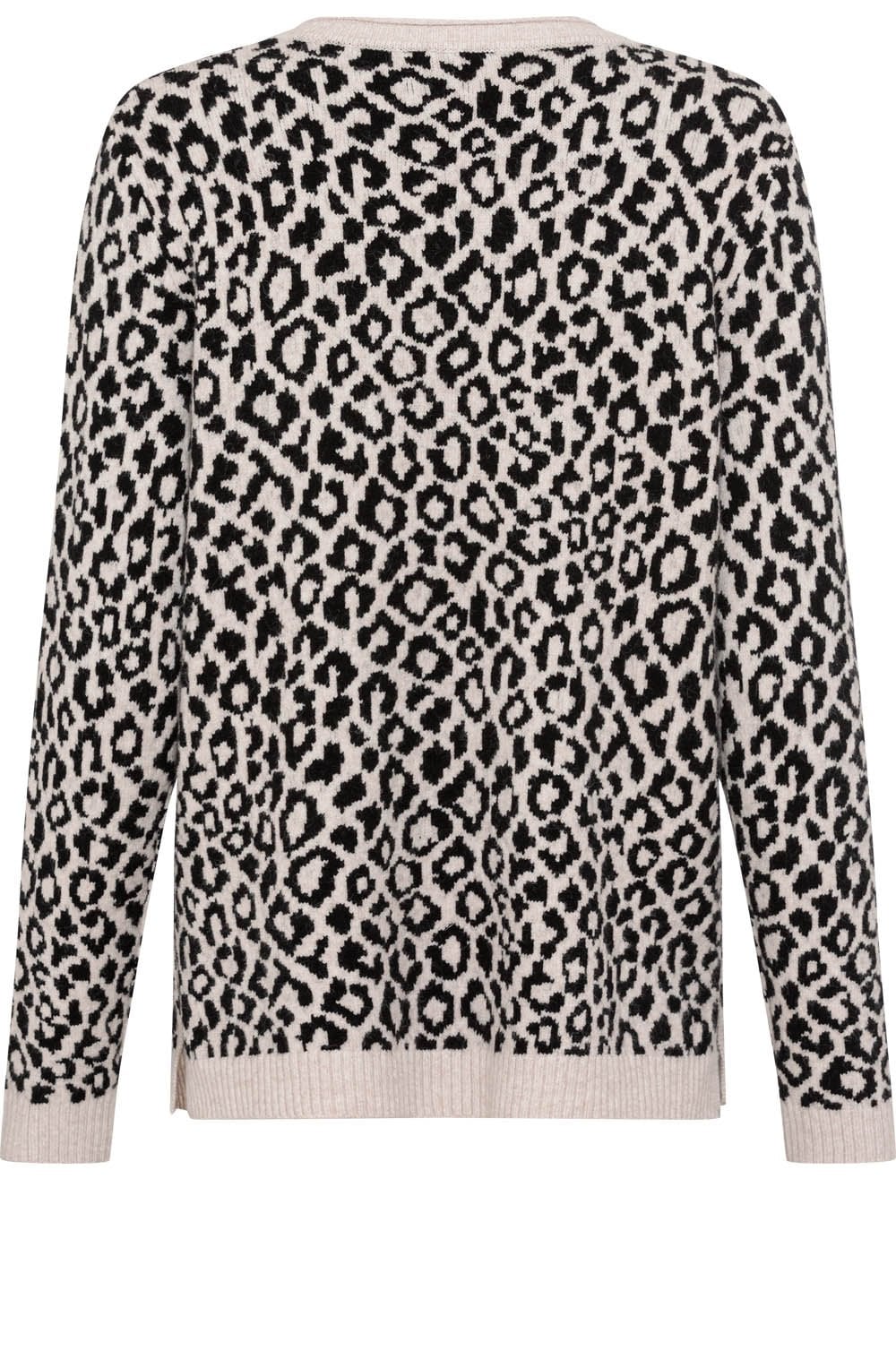 Caffe Latte Animal Print Henny jumper