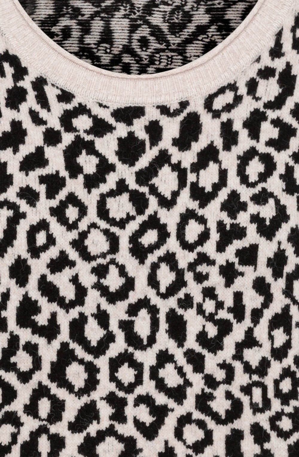 Caffe Latte Animal Print Henny jumper