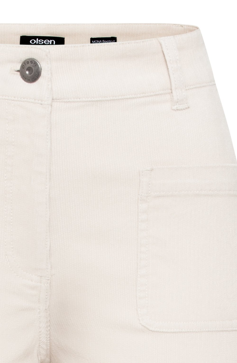 Caffe Latte Corduroy Mona Bootcut Trousers