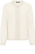 Caffe Latte Cosy Henny Zip Cardigan