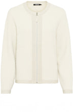 Caffe Latte Cosy Henny Zip Cardigan