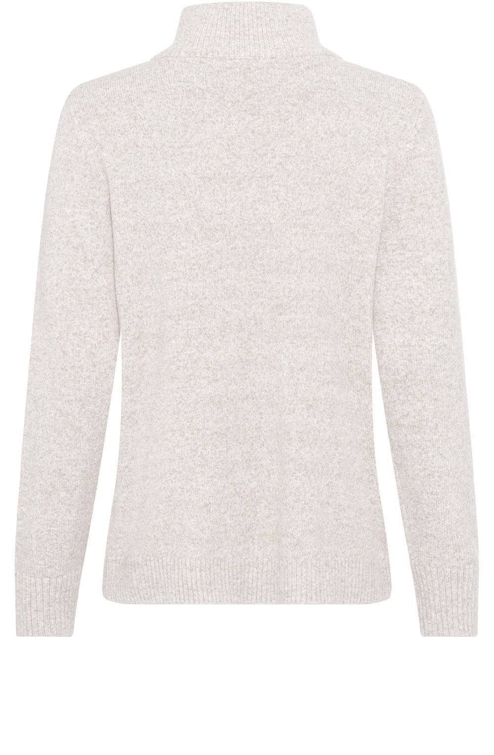 Caffe Latte Half Zip Henny Jumper