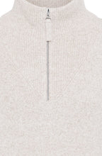 Caffe Latte Half Zip Henny Jumper