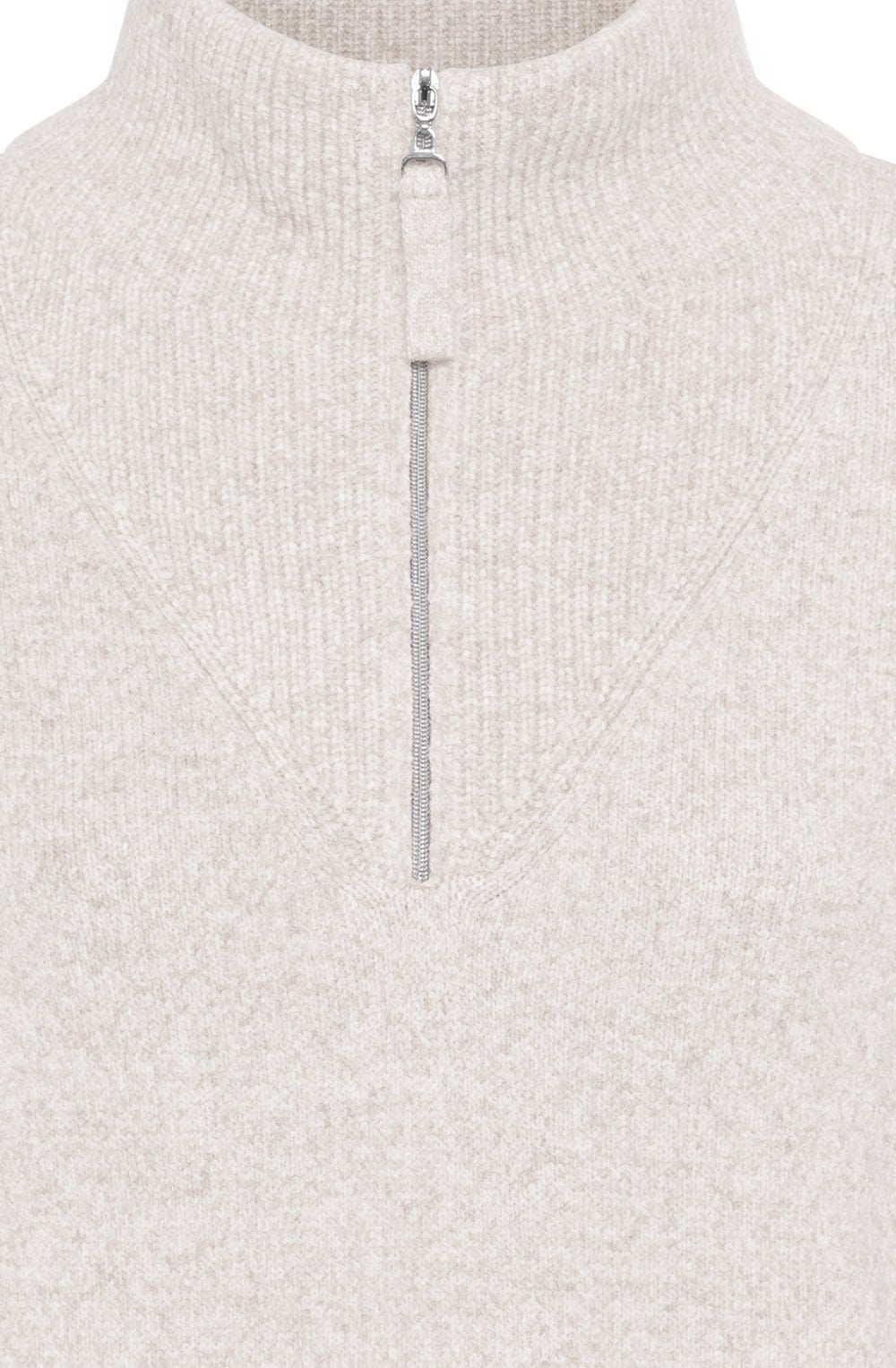 Caffe Latte Half Zip Henny Jumper