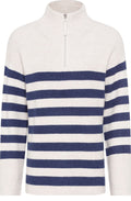 Caffe Latte Half Zip Oversized Cora Jumper