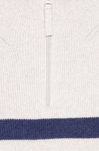 Caffe Latte Half Zip Oversized Cora Jumper