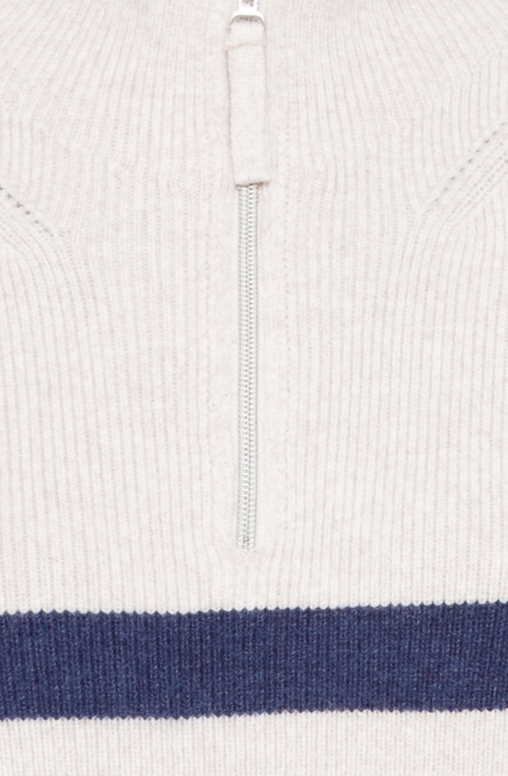 Caffe Latte Half Zip Oversized Cora Jumper