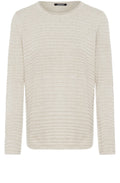 Caffe Latte Horizontal Knit Henny Jumper