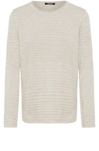 Caffe Latte Horizontal Knit Henny Jumper