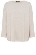 Caffe Latte Poncho Effect Jumper