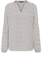 Caffe Latte Puff Sleeve Blouse
