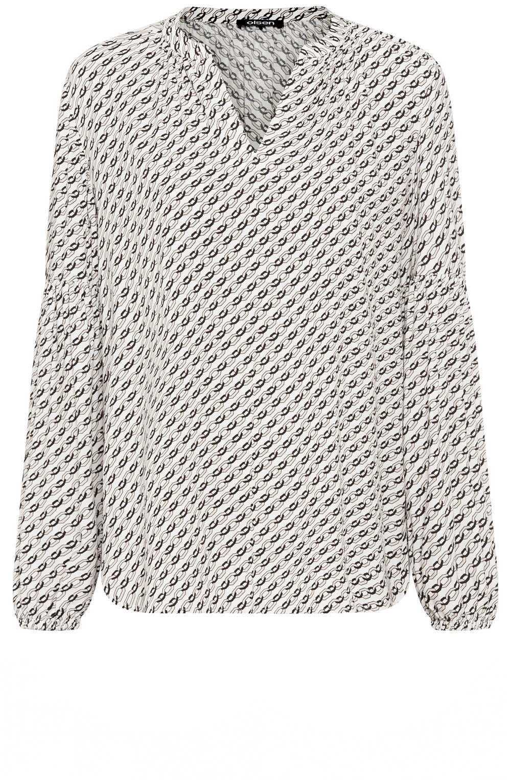 Caffe Latte Puff Sleeve Blouse