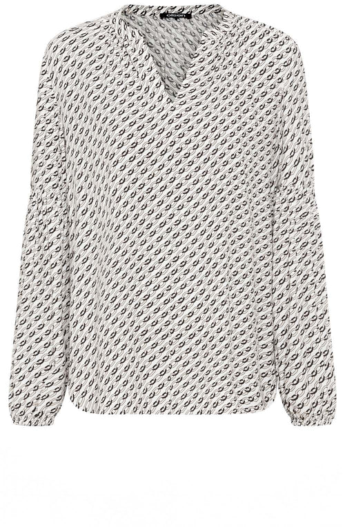 Caffe Latte Puff Sleeve Blouse