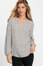 Caffe Latte Puff Sleeve Blouse
