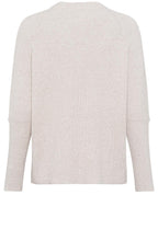Caffe Latte Ribbed Knit Cora Jumper