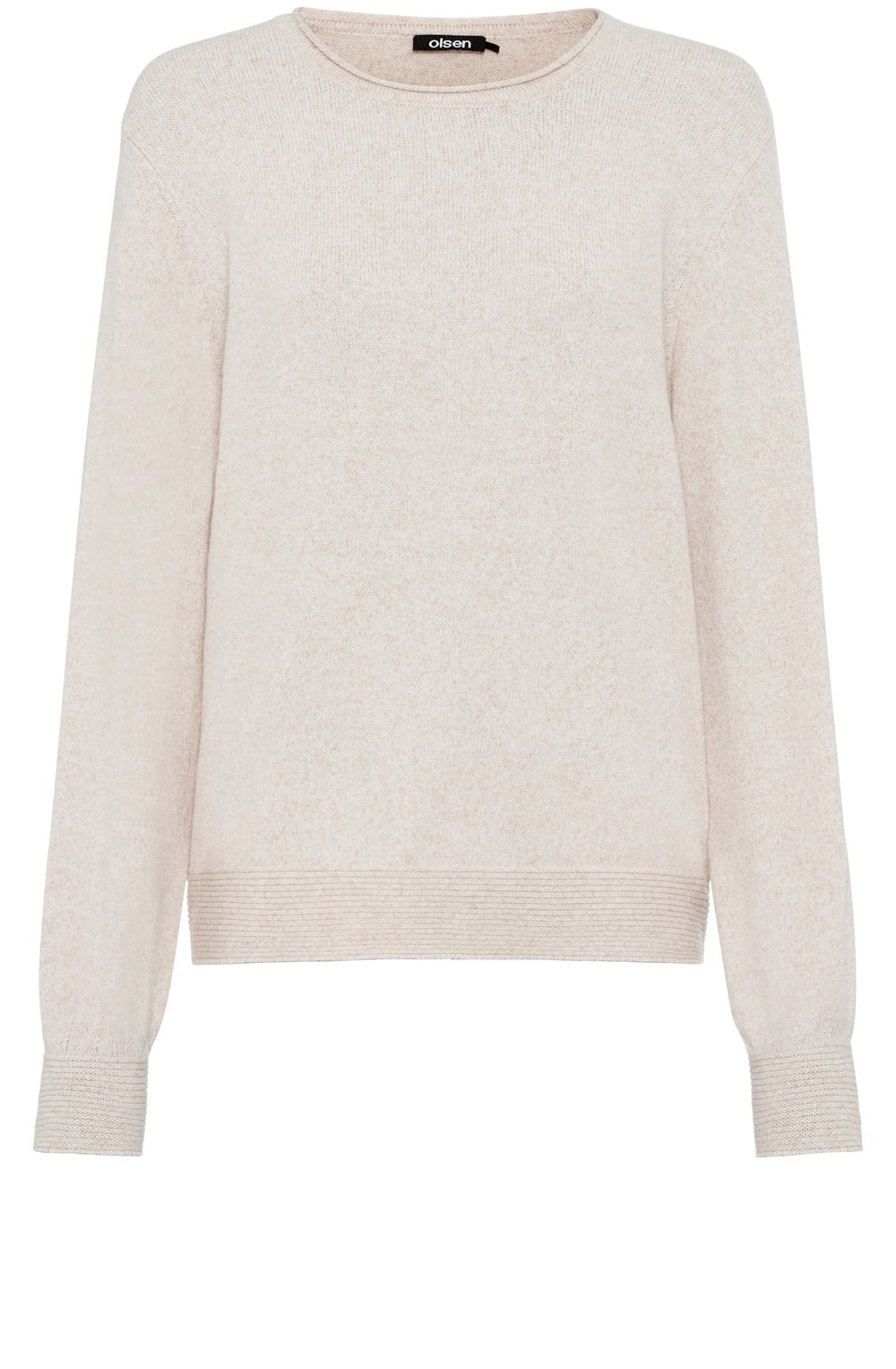 Caffe Latte Round Neck Henny Jumper