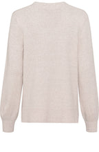 Caffe Latte Sequin Neck Henny Jumper