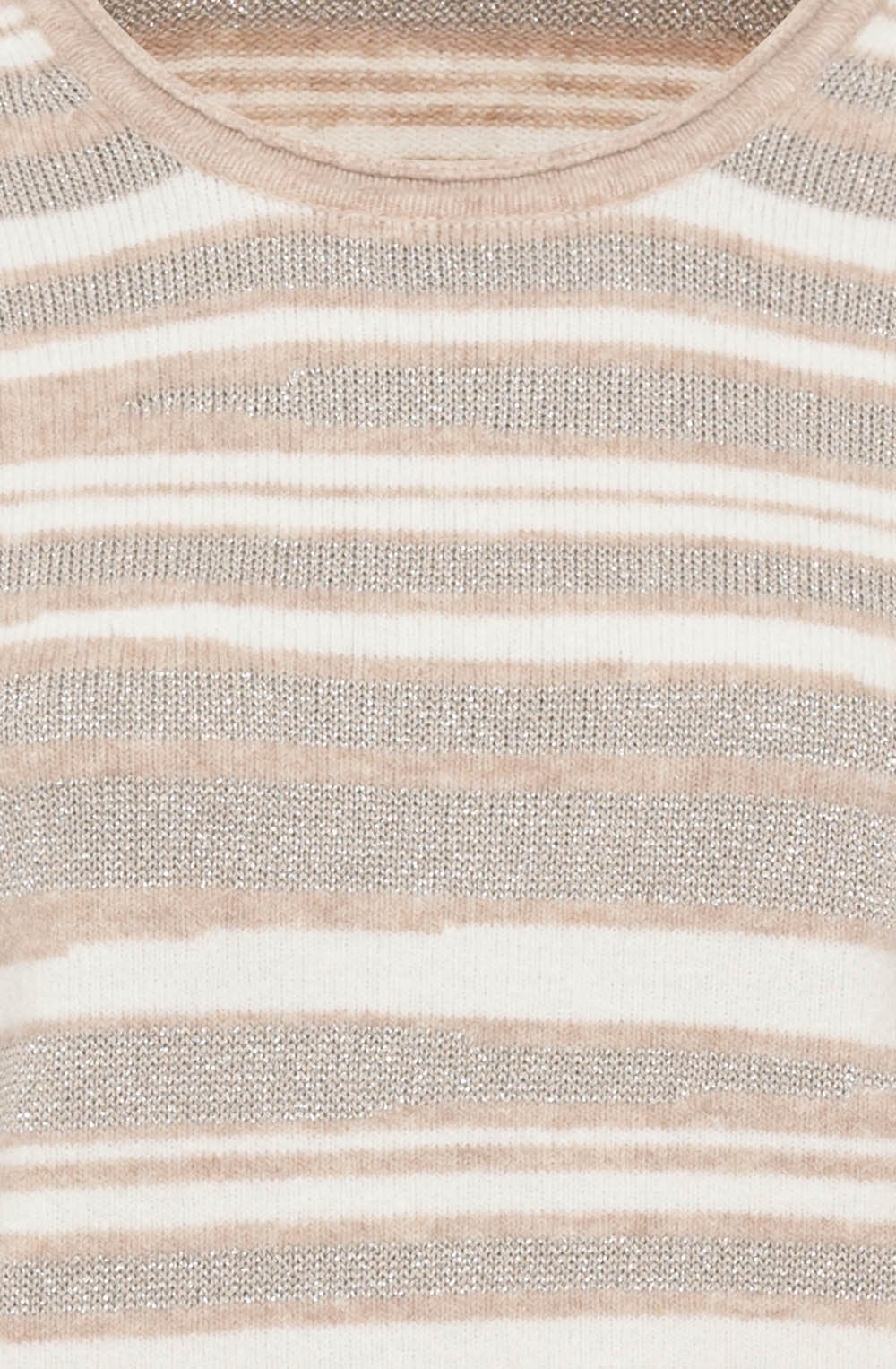 Caffe Latte Shimmer Stripe Henny Jumper