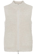 Caffe Latte Teddy Look Gilet