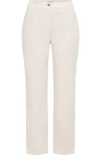 Caffe Latte Velvet Mona Ankle Length Trousers