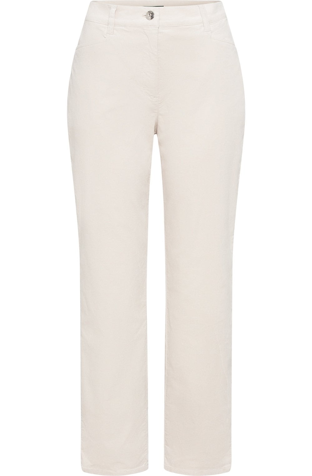 Caffe Latte Velvet Mona Ankle Length Trousers