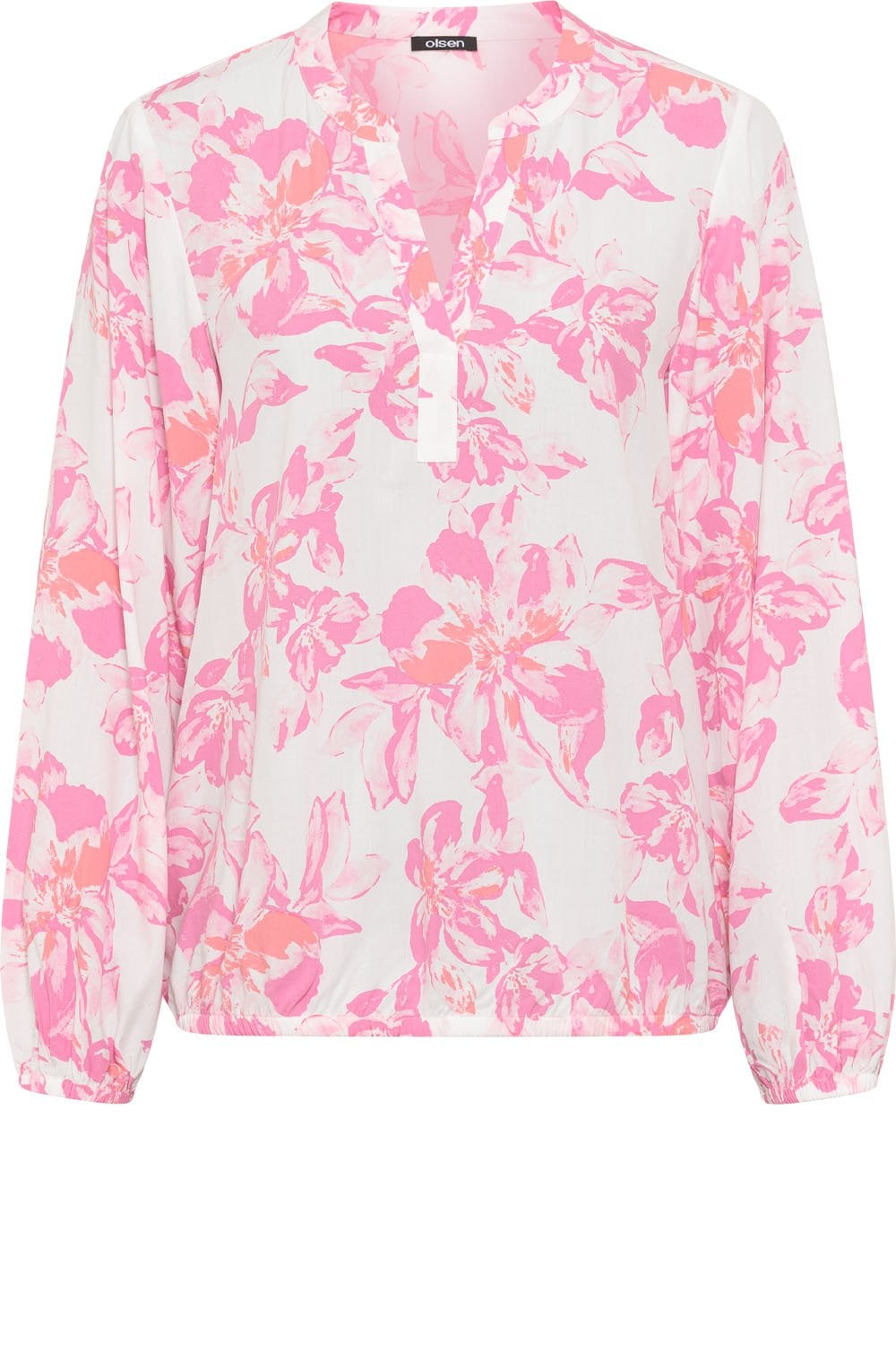 Candy Pink Floral Blouse