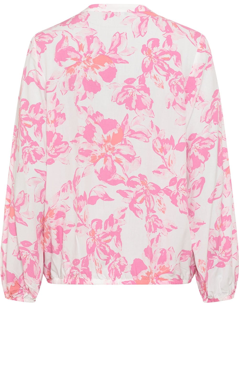 Candy Pink Floral Blouse