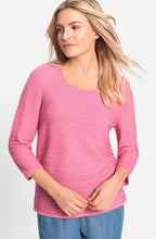 Candy Pink Square Neck Henny Jumper