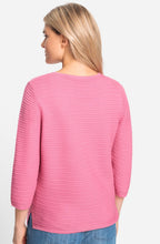 Candy Pink Square Neck Henny Jumper