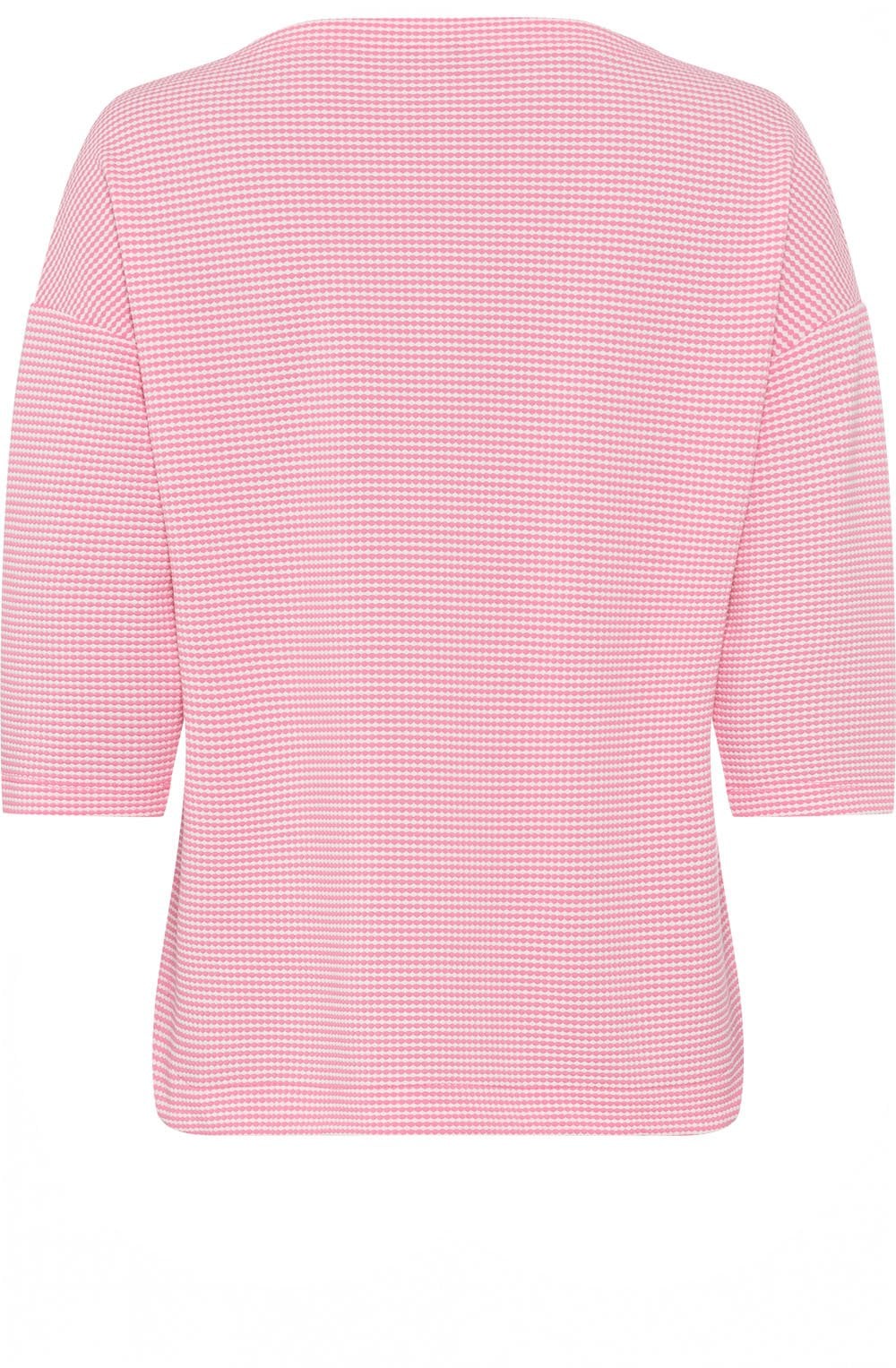 Candy Pink Stretch Jersey Cora Top