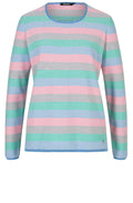 Candy Stripe Knit Sweater