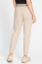 Canvas Beige Ankle Length Lisa Trousers