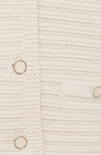 Canvas Beige Box Cardigan