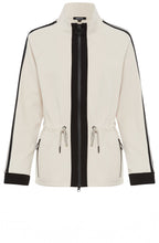 Canvas Beige Jersey Zip Henny Jacket