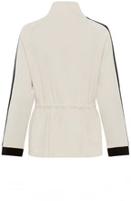 Canvas Beige Jersey Zip Henny Jacket