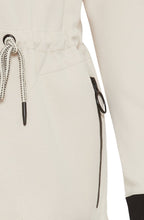 Canvas Beige Jersey Zip Henny Jacket