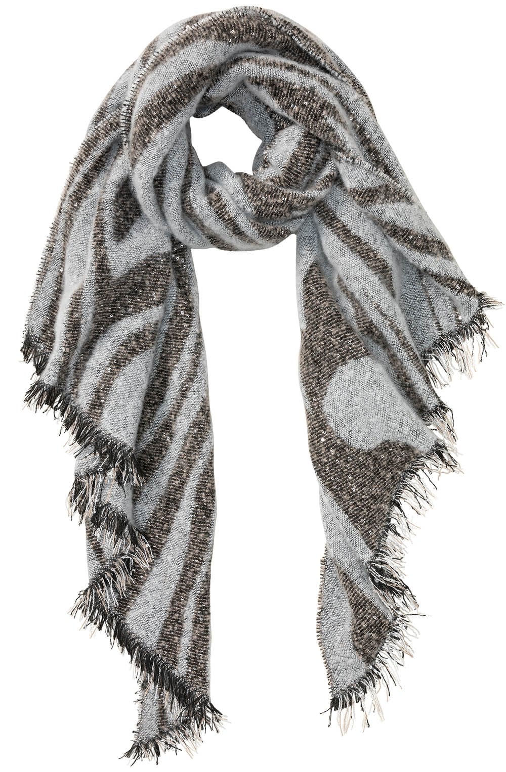 Caramel Sparkle Oversized Scarf