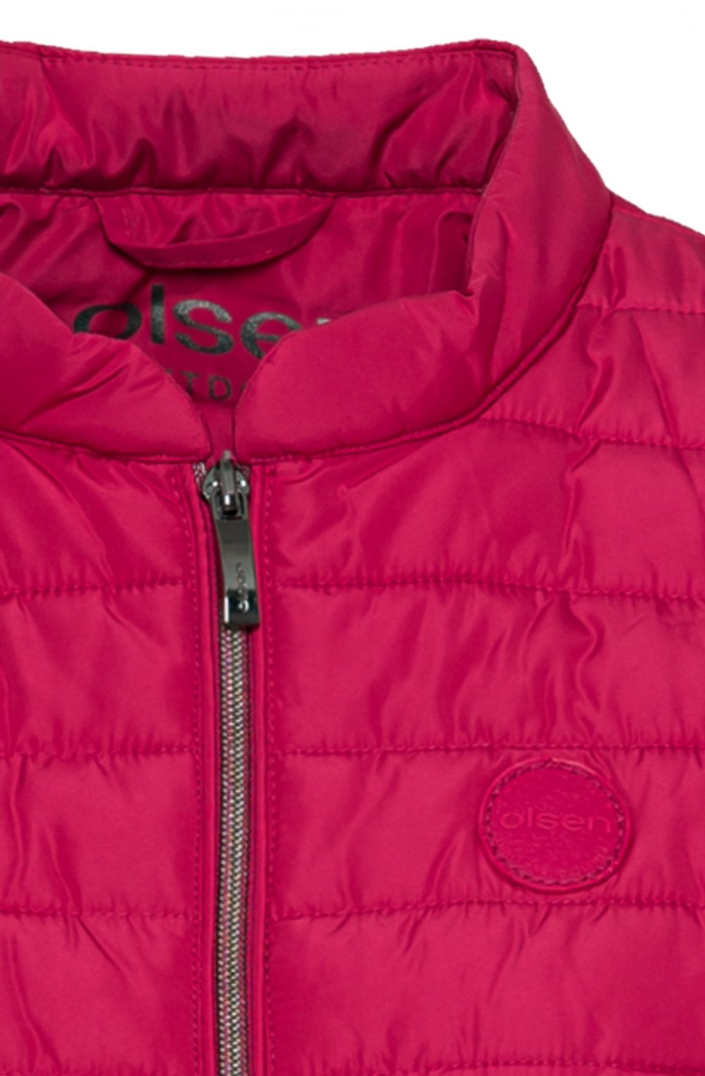 Cerise Lightweight Padded Gilet
