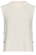 Chalk White Knit Slip Over