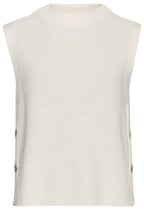 Chalk White Knit Slip Over