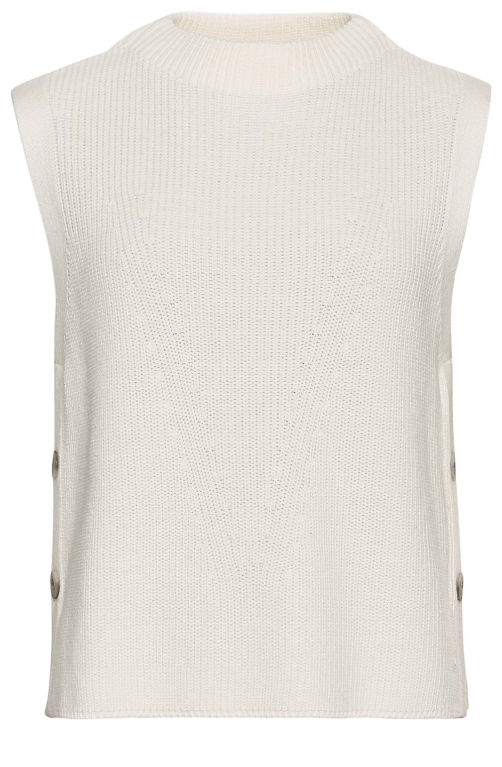 Chalk White Knit Slip Over