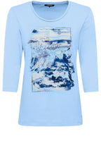 Ciel Blue Go With The Flow Edda Top