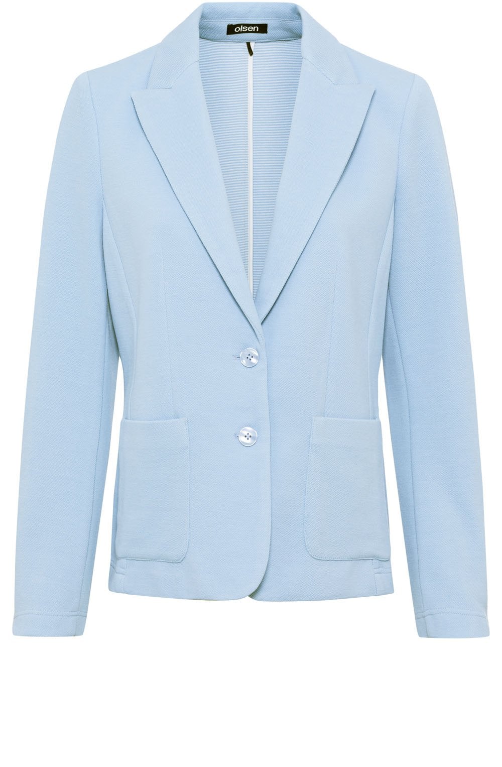 Ciel Blue Jersey Blazer