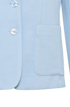 Ciel Blue Jersey Blazer