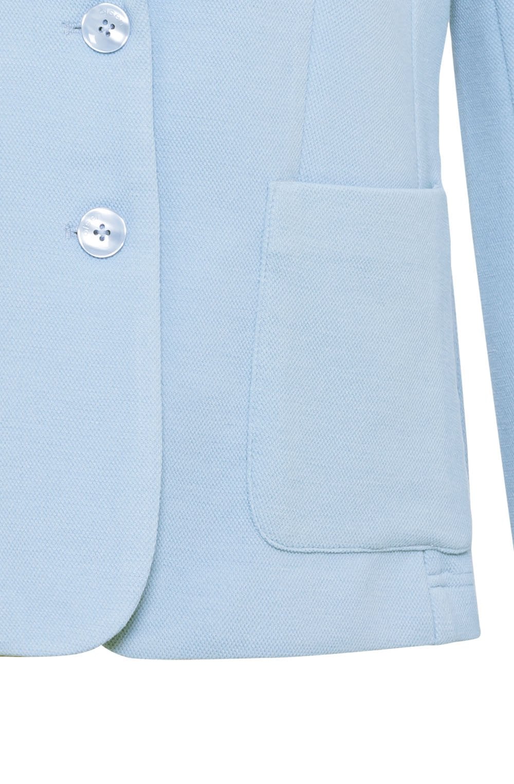 Ciel Blue Jersey Blazer