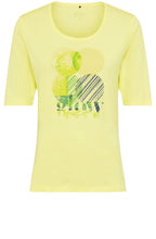 Citron Abstract Glow Edda T Shirt