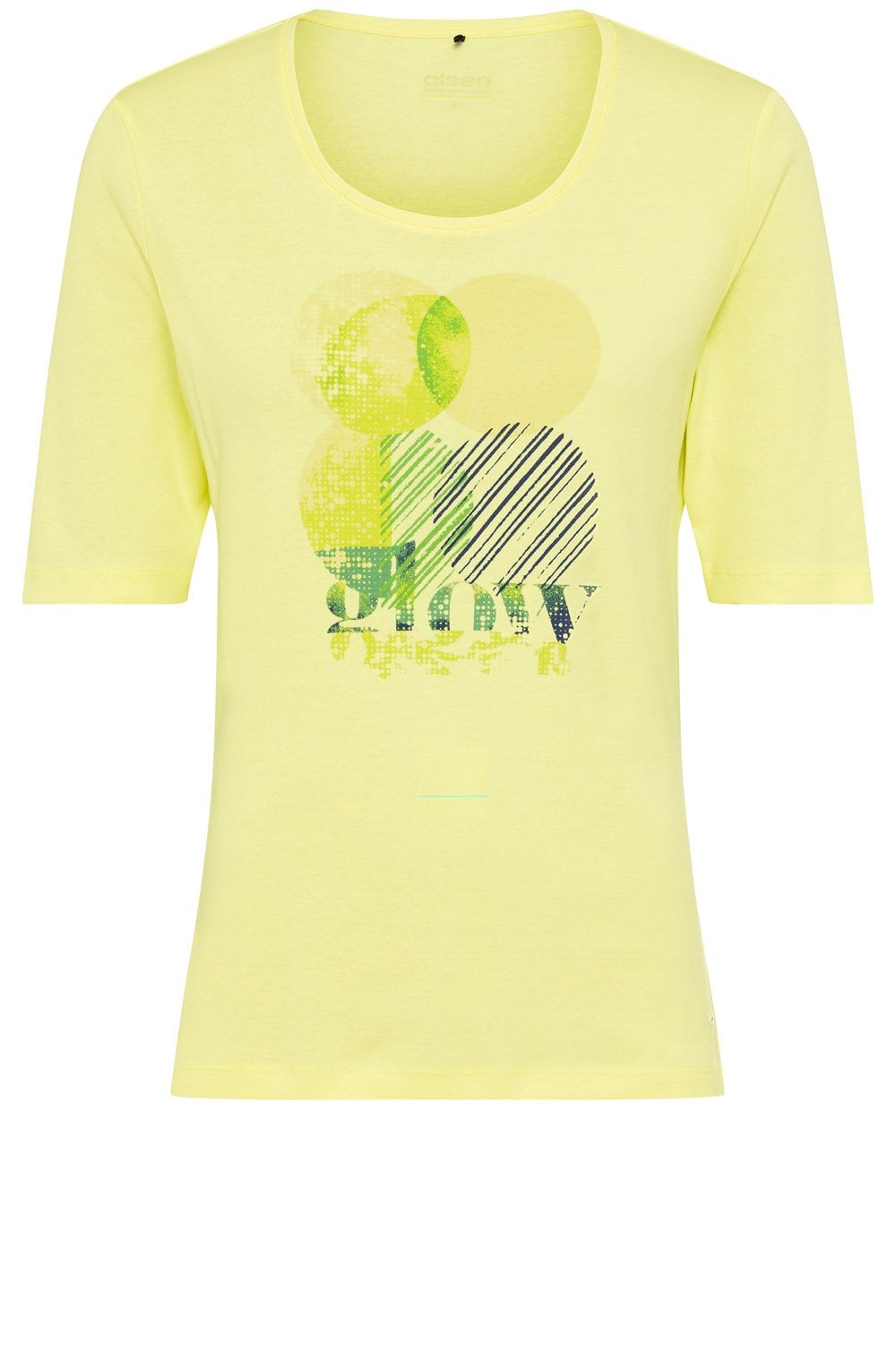 Citron Abstract Glow Edda T Shirt