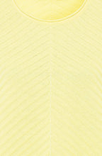 Citron Diagonal Knit Jumper