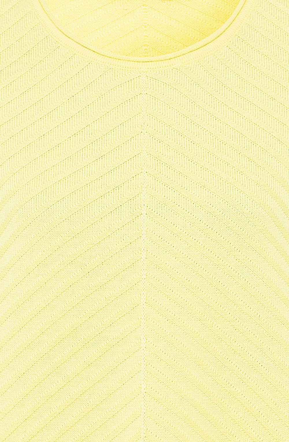 Citron Diagonal Knit Jumper